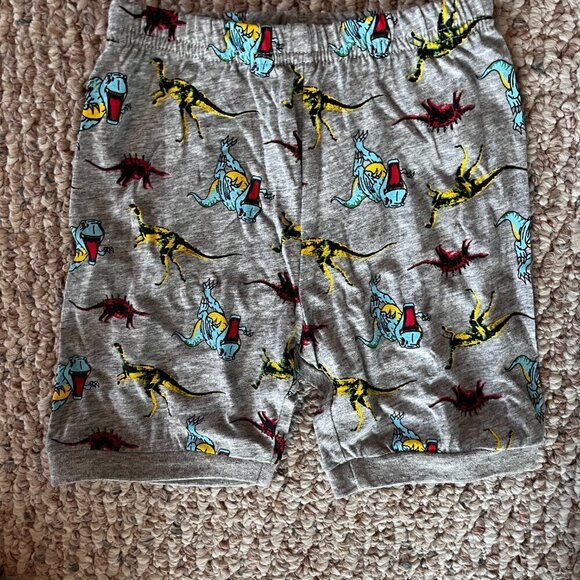 Jurassic Parks Boys PJs Dinosaurs Shorts & T-shirt Toddler 3T - Picture 3 of 6